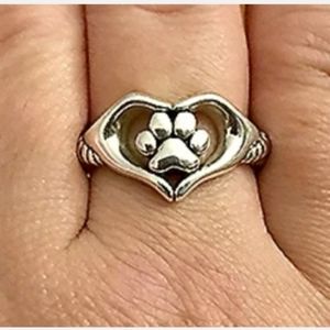 ISO  JAI-JOHN HARDY PAW PRINT RING!!